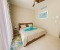 Schlafzimmer mit Doppelbett oder alternativ 2 Einzelbetten