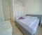 Schlafzimmer 1 mit inegrietem Badezimmer und großem Schrank 