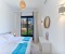 Schlafzimmer 1 mit integriertem Badezimmer
