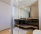 Badezimmer 1 mit Dusche und gro&szlig;er Ablagefl&auml;sche 