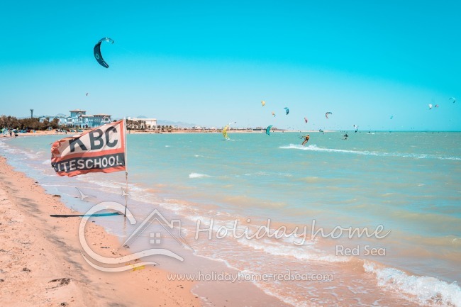 Kite Stationen KBC and Redsea Zone sind zu Fuss zu erreichen