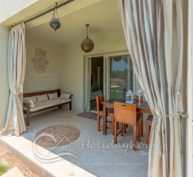 Eingang zur Terrasse