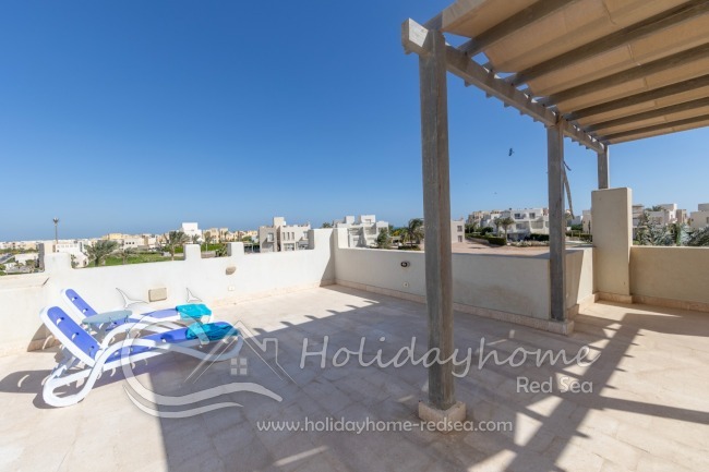 Dachterrasse mit tollem Ausblicke über El Gouna