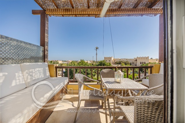 Balkon mit einzigartigem Ausblick