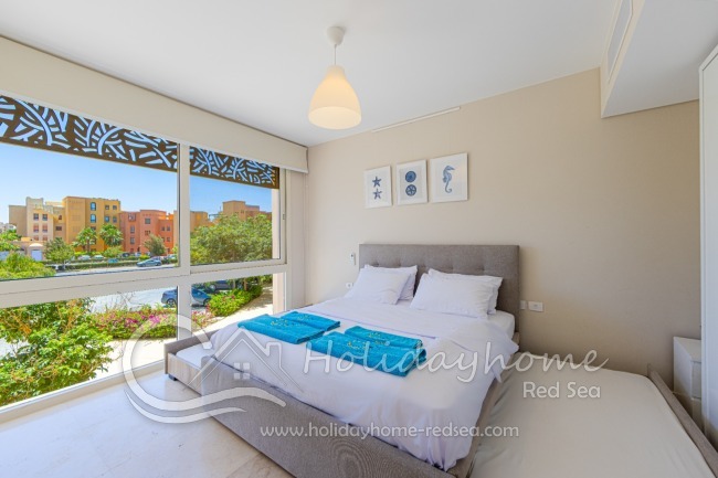 Option zweier Zusatzbetten zum ausziehen. 