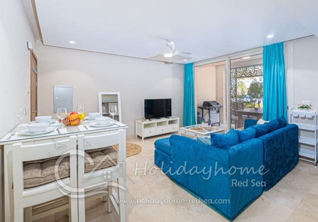 Besonders gemütlicher Wohnbereich