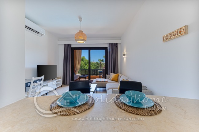 Wohnbereich mit Bar-Theke 