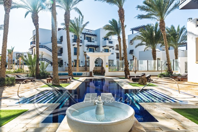 Apartment in Ancient Sands, mit orientalischem Flair und fantastischem Ausblick