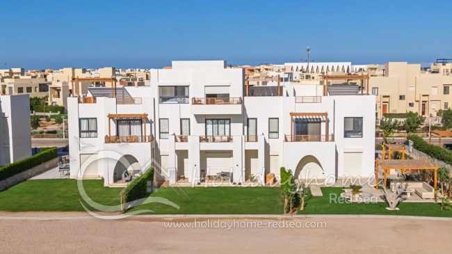 Blick auf das Geb&auml;ude. Wohnung in der 2. Etage 
